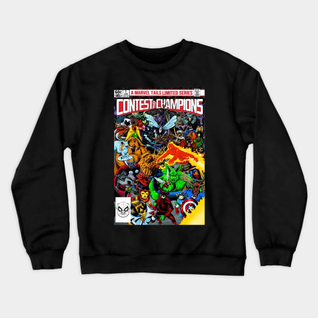 Contest of Champions Crewneck Sweatshirt by ThirteenthFloor